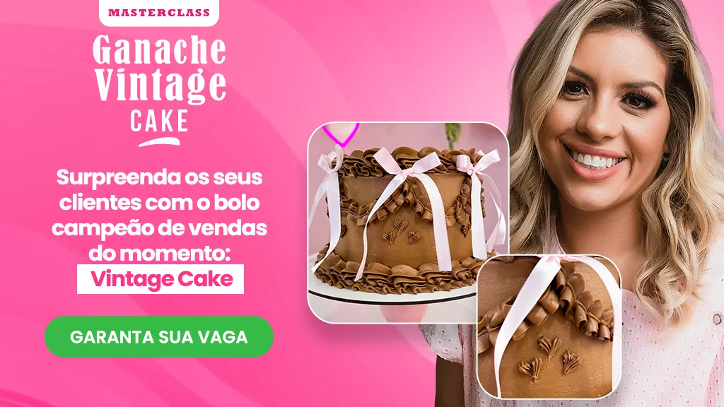 Curso: Ganache Vintage Cake